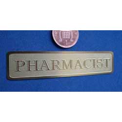 Pharmacist.....Brass